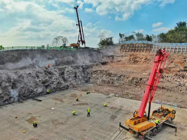 茶園污水處理廠擴建工程加速推進 土石方施工如火如荼，預計九月全面竣工